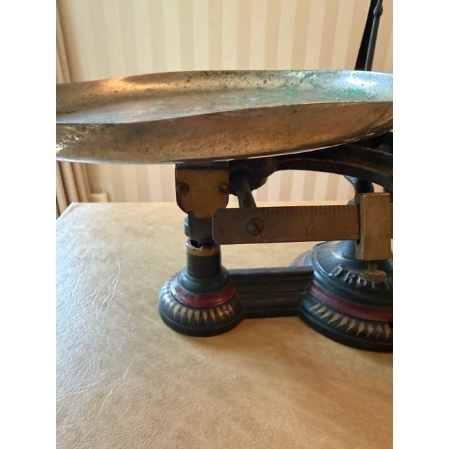 Henry Troemner Antique Apothecary Balance Scale For Sale - Image 4 of 12