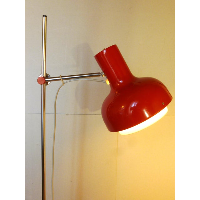 Floor Lamp by Josef Hurka for Napako, Former Czechoslovakia, 1960s For Sale - Image 9 of 10