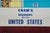 Plastic Mid Century Cram's Beginner's United States School Map Pull Down Classroom Map For Sale - Image 7 of 18