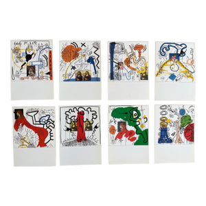 After Keith Haring, Apocalypse, 1988, Courtesy George Mulder, New York, Set of 8