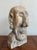 Contemporary Primitive Boho Hand-Carved Wood Bust For Sale - Image 3 of 5