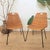 Wood Set of Vintage Rattan Side Chairs, 1950s For Sale - Image 7 of 7