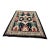 6ft 8in × 8ft Heriz Floral Medallion Area Rug For Sale
