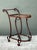 Late 20th Century Vintage Glass and Metal Bar Cart For Sale - Image 5 of 12
