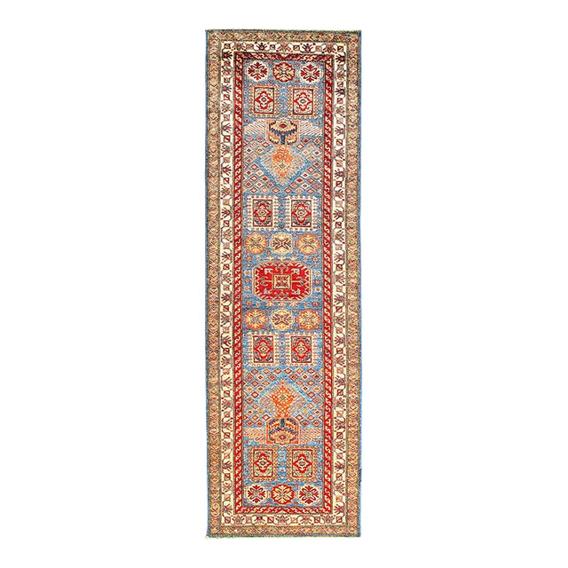 Pasargad DC Fine Hand Knotted Kazak Runner For Sale
