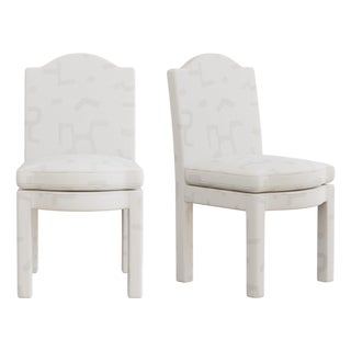 Powder Leo Dining Chairs by Ceraudo, Set of 2 For Sale