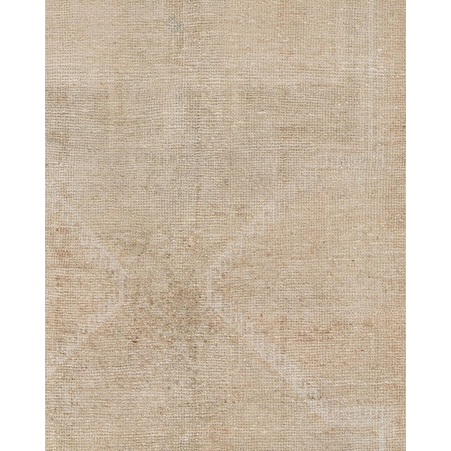 Vintage Circa 1940 Turkish Oushak Runner 2ft 10in X 13ft 7in For Sale In New York - Image 6 of 8