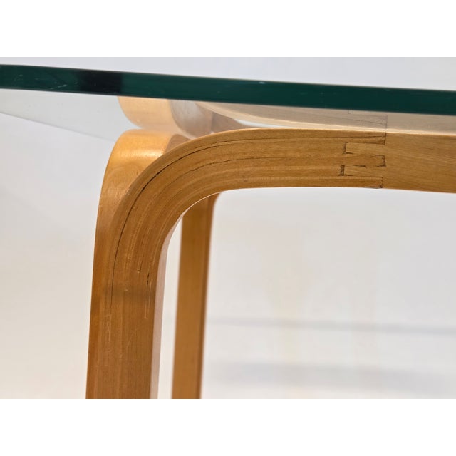 Wood Y805C Table by Alvar Aalto for Artek, 1950s For Sale - Image 7 of 11