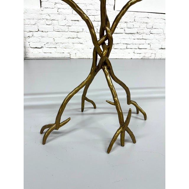 Brass Bundle Chairside Table by Century Furniture For Sale - Image 8 of 10