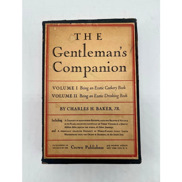 1940s The Gentleman’s Companion: I Exotic Cookery, II Exotic Drinking, Charles H Baker, 1946, 2 Volumes For Sale - Image 5 of 7