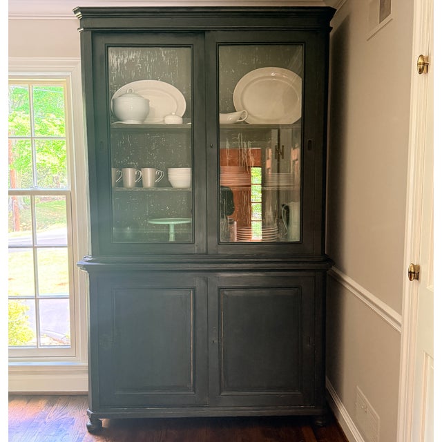 Napoleon Era China Cabinet From Côté Jardin For Sale - Image 10 of 18