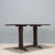 Brown Vintage Table in Wood Veneer and Metal, Italy, 1960s For Sale - Image 8 of 9