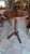 NINETEENTH CENTURY (1800 - 1900) Italian coffee table in solid walnut with turned column – late 19th century Elegant...