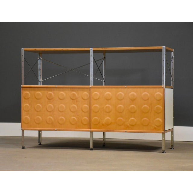 Mid-Century Modern Eames Storage Unit Credenza Esu 230 for Herman Miller For Sale - Image 3 of 12