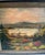 Jasmine Decker 1953 Hudson Valley Landscape Oil on Board Painting For Sale - Image 4 of 11