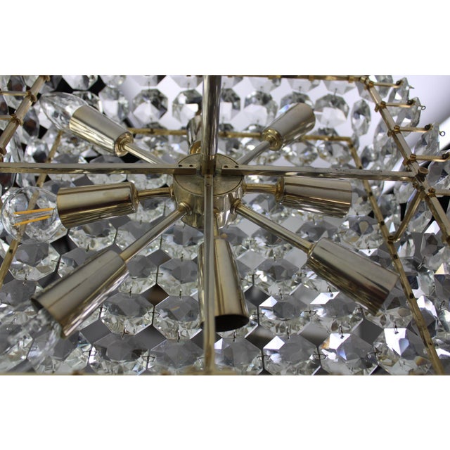 Crystal Chandelier from Bakalowits, 1960s For Sale - Image 4 of 12