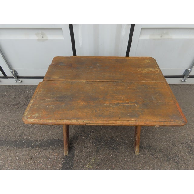 Country Rustic French x Based Table For Sale - Image 13 of 14