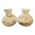 Italian Glass Marbleized Vases - A Pair For Sale