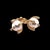 Diamond Large Akoya Pearl Earrings 14k Gold 9.25 mm Certified For Sale - Image 4 of 14