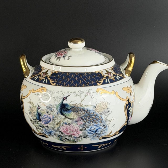 Japanese Lithophane Geisha Tea Set for Six from Maruko, 1960s, Set of 21 For Sale - Image 10 of 17