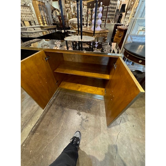 Murano Black Glass Buffet For Sale - Image 10 of 10