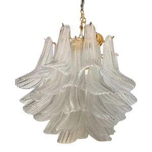 Italian Contemporary Mazzega Style Murano Glass "Selle" Sputnik Chandelier