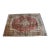 Vintage Indian Silk Handwoven Geometric Floral Medallion Area Rug Carpet 9 X 13' For Sale