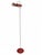 Red Vintage Spider Red Floor Lamp by Joe Colombo for Oluce, Italy, 1960s For Sale - Image 8 of 8