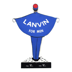 Lanvin for Men Cologne 3-D C1950s Advert Sign