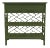 David Francis Furniture for Chairish Chippendale End Table, Windsor Green For Sale