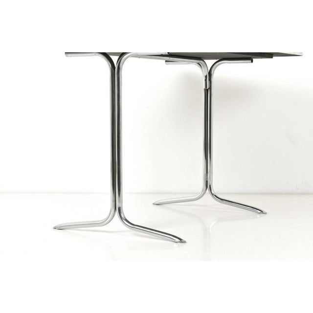 White Dining Table in Steel from Mauser, 1955 For Sale - Image 8 of 13