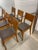 Set of 6 Danish Modern Beech Dining Chairs – 1960s – Cabriole Legs For Sale - Image 17 of 18