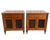 1960s 1960's Kindel Belvedere French Regency Louis XVI Walnut Nightstands With Lattice Doors For Sale - Image 5 of 15