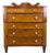Mid 19th Century Cherry American Empire / Sheraton Chest of Drawers For Sale