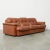Brown Cognac Leather Arizona Sofa attributed to Vavassori, Monza, Italy, 1970s For Sale - Image 8 of 8