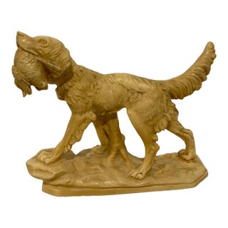 Mid 20th Century Italian Figure of a Hunting Dog For Sale