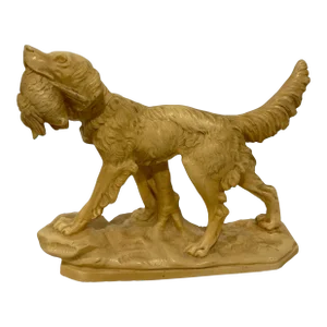 Mid 20th Century Italian Figure of a Hunting Dog