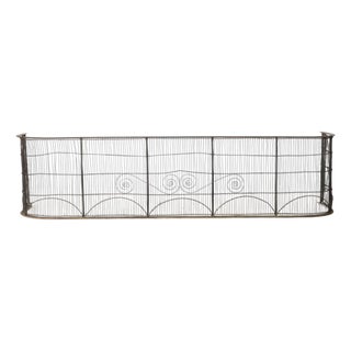 Federal Period Wire Fire Fender For Sale