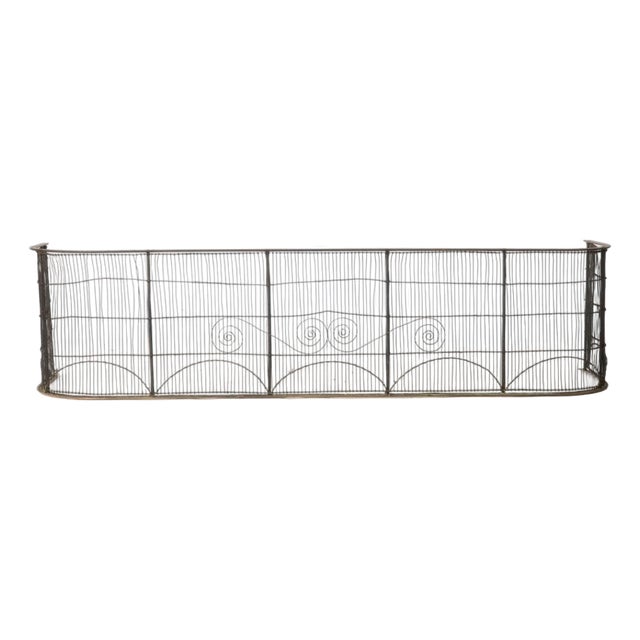 Federal Period Wire Fire Fender For Sale