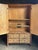 1980s Tortoiseshell British Colonial Bamboo & Rattan Wardrobe Attributed to Ralph Lauren for Bloomingdale’s For Sale - Image 11 of 12