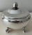 Silver Plate Hinged Oval Box on Claw Feet For Sale - Image 4 of 10