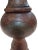 Rustic Antique Wooden Pepper Mill Table Lamp For Sale - Image 3 of 5