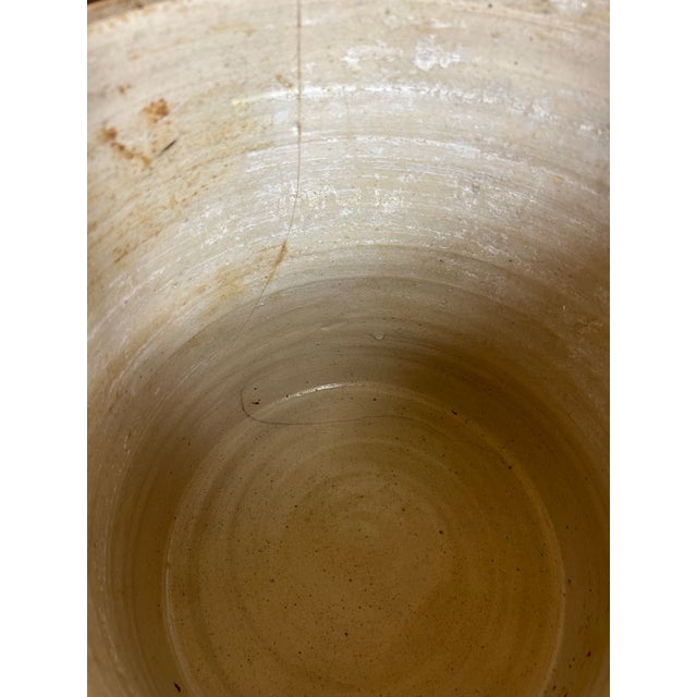 Antique 1800s Lowell Pottery Co Tonica Illinois Stoneware Crock For Sale - Image 9 of 10