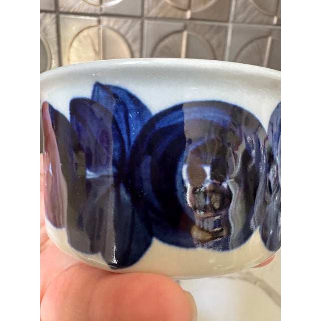 Ceramic Vintage Finland Arabia Coffee Cups- Set of 8 For Sale - Image 7 of 9