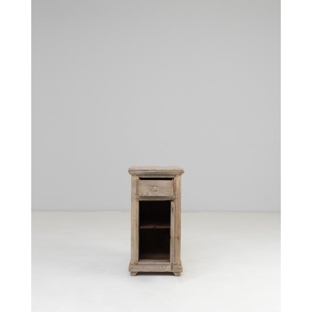 19th Century French Oak Bedside Table For Sale - Image 18 of 18