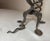 Antique Hand Wrought Iron Serpent Candlestick Candle Stick Holder Sculpture For Sale - Image 14 of 14