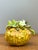 Chinoiserie Vintage Glazed Ceramic Lemon With Blossom For Sale - Image 3 of 12