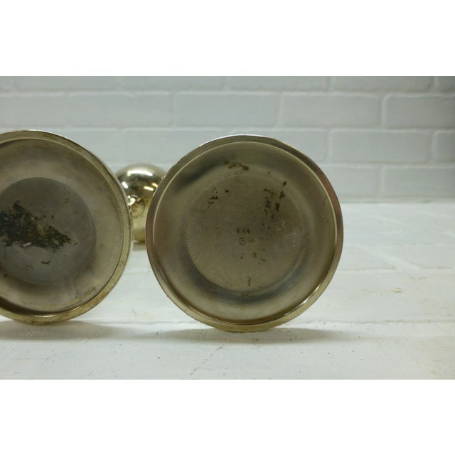 Deco Silver Cordial Small Goblets Shot Glass Set For Sale In Seattle - Image 6 of 10