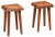 Set of Stools S01 in Elm by Pierre Chapo, France, 1970s For Sale