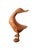 Mid 20th Century Duck Hand-Carved Natural Wooden Duck Sculpture – Organic Modern Folk Art Figurine, Sustainable Bamboo Root Decor For Sale - Image 10 of 17